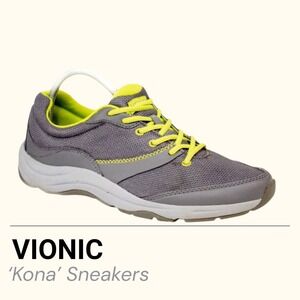 Vionic KONA Women's Sneakers Sz 11 -Gray